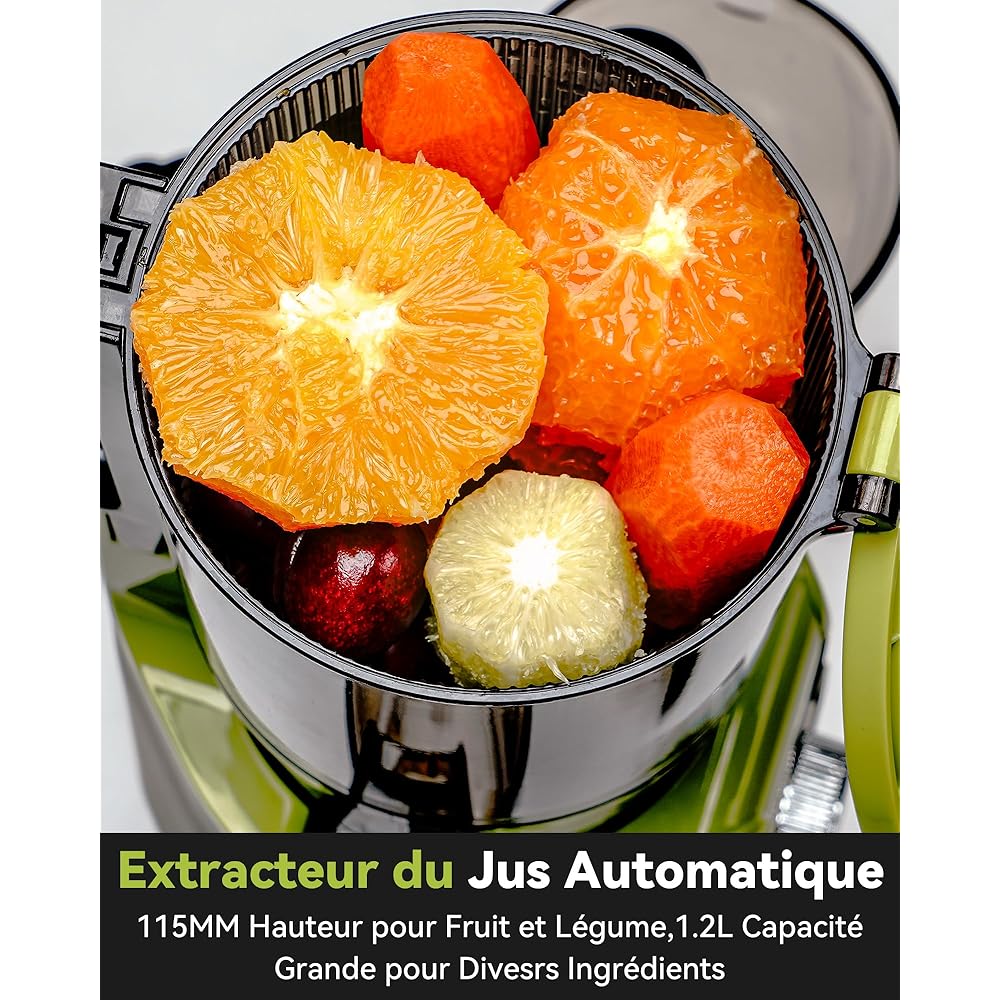 LINKChef Extracteur de jus vertical 200W, 115mm