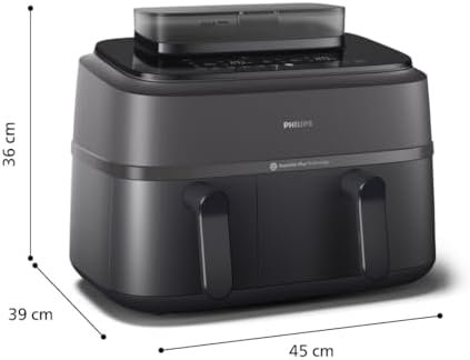 Philips Air Fryer Série 5000 9L, cuisson vapeur, 19 modes