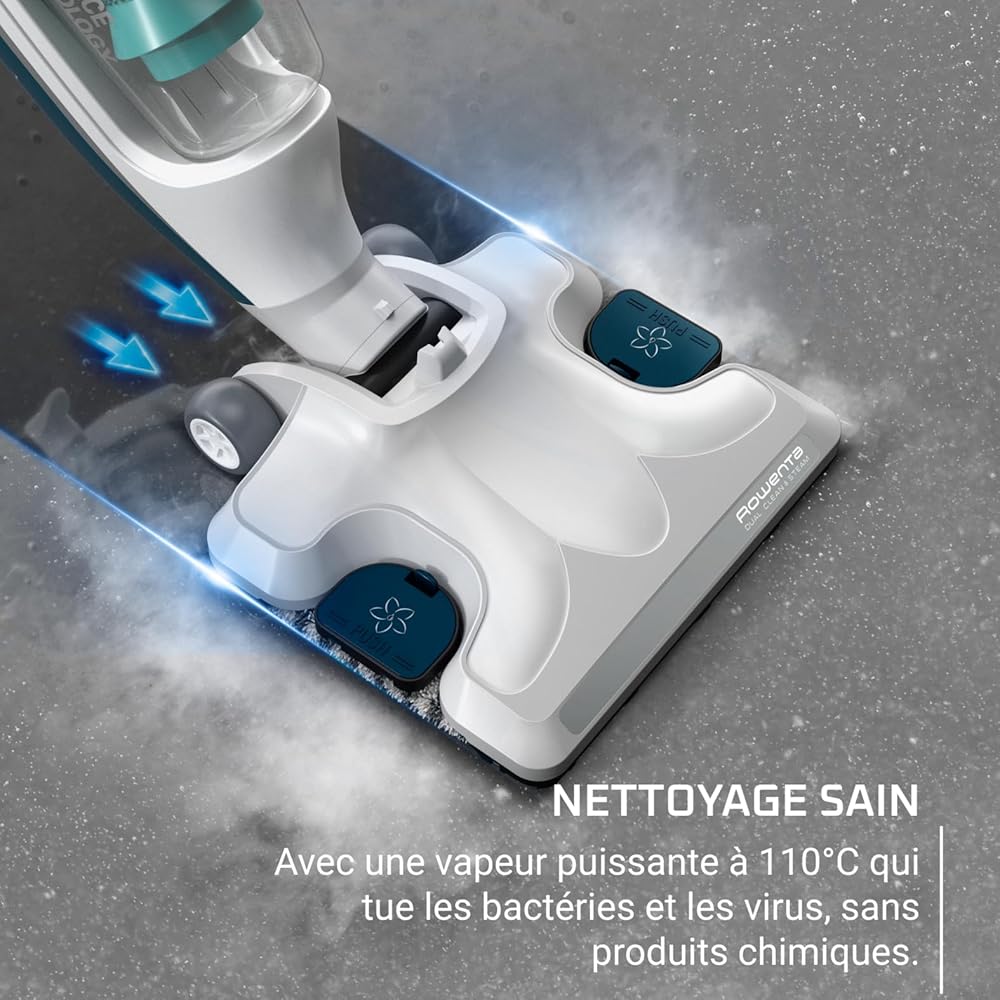 Rowenta Nettoyeur vapeur Clean & Steam RY7757WH