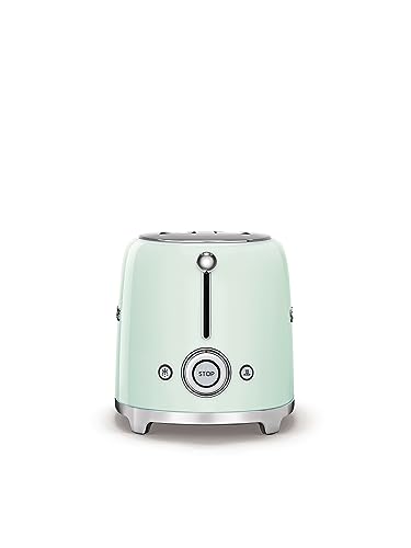 Smeg TSF01PGEU Grille-pain 2 tranches vert