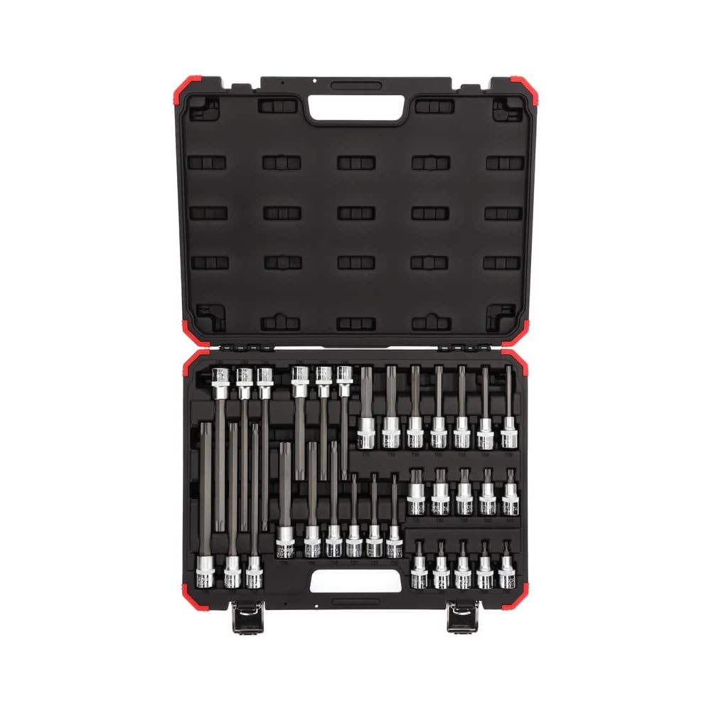 GEDORE red Jeu d’embouts, Composition de douilles tournevis pour vis TX, Embouts de tournevis, Outil, R68003032 : Bricolage