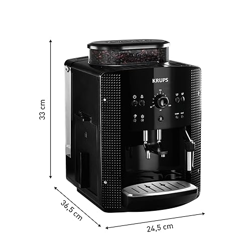 Krups EA8108 Expresso broyeur automatique noir