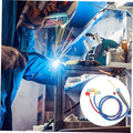 Angoily Chalumeau À Gaz – Mini-soudeur Pour Soudage À L'oxygène Avec Poignée Ergonomique : Bricolage