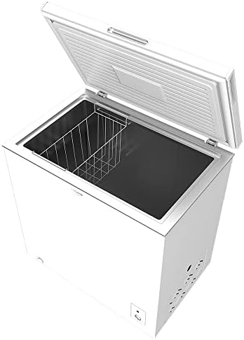 Cecotec Congélateur coffre 199L, blanc