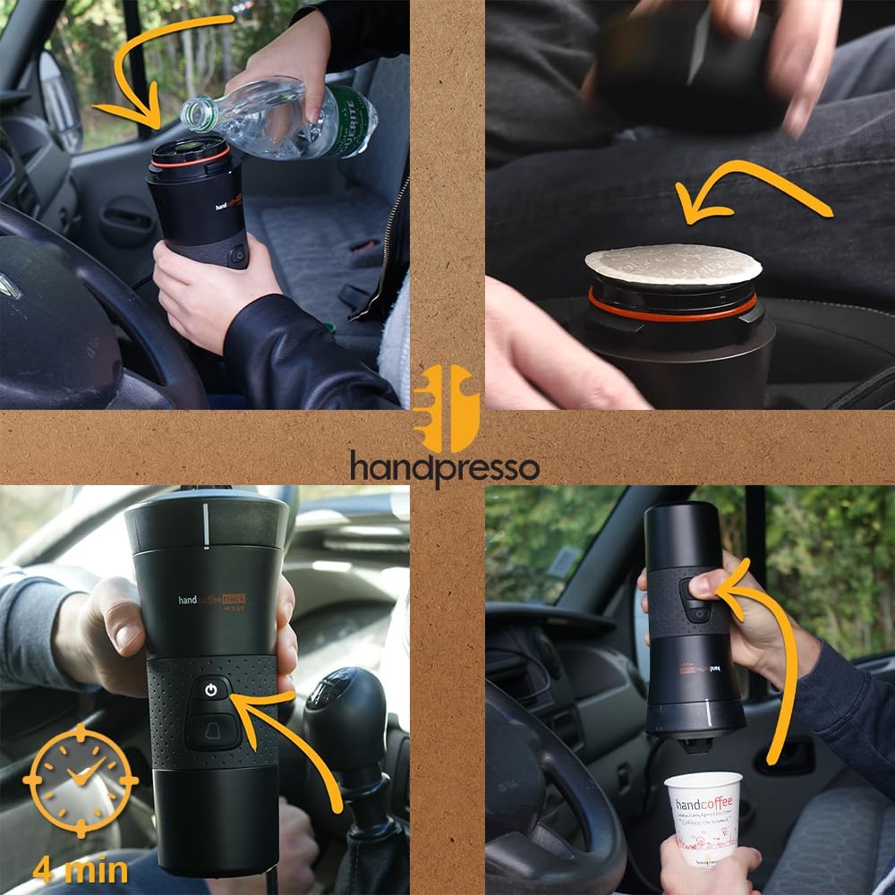 Handpresso Handcoffee Truck Cafetière 24V pour Camion