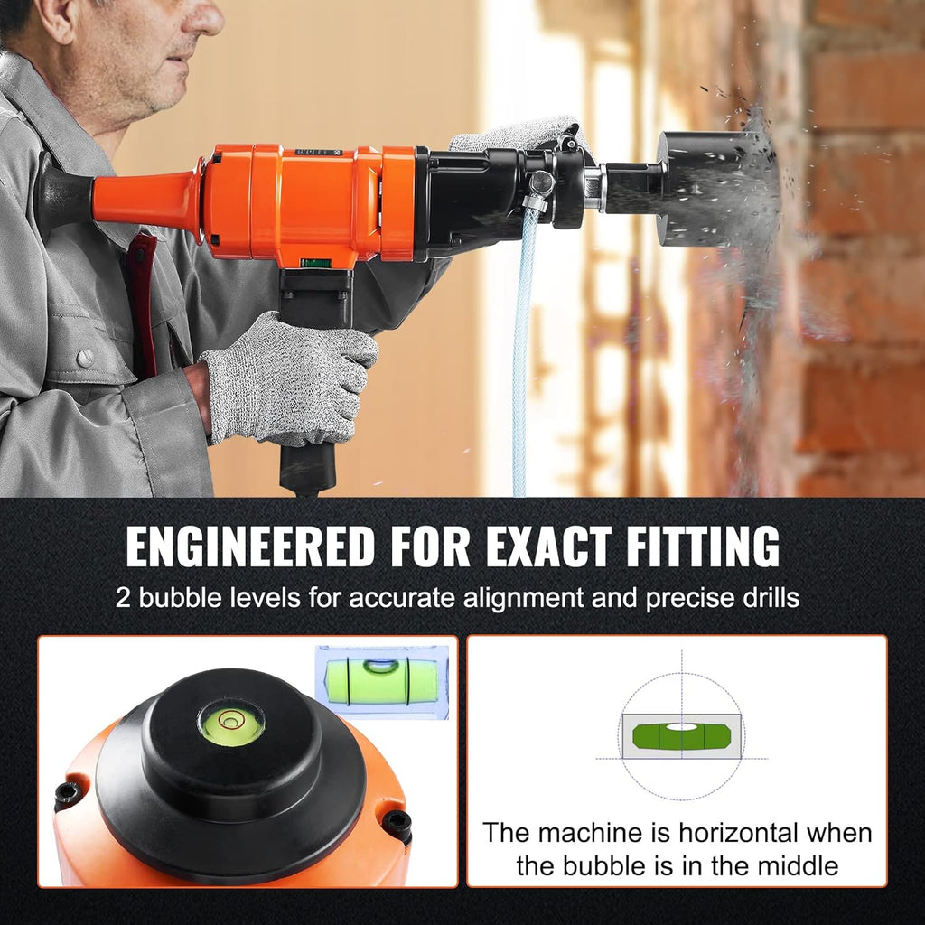 VEVOR Carotteuse à diamant 1500W Ø102mm
