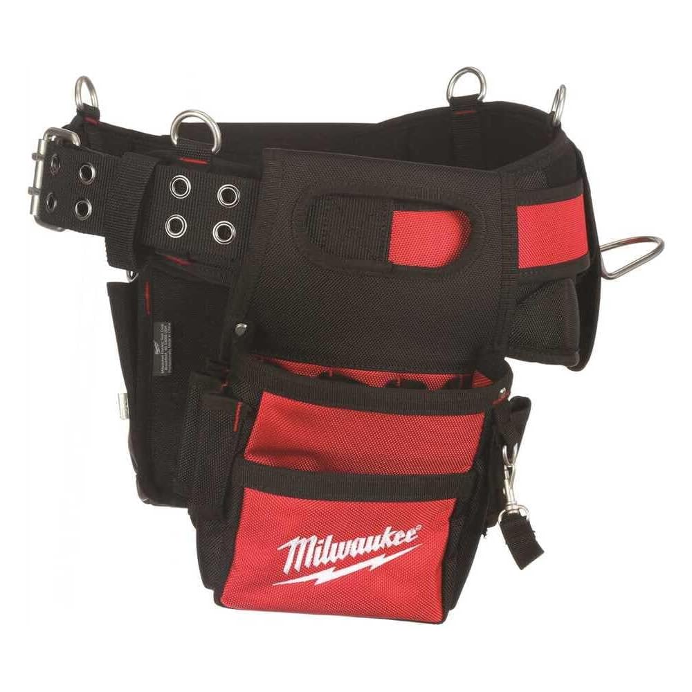 Milwaukee 48 22 8110 Ceinture de travail 29 poches Rouge/noir : Bricolage