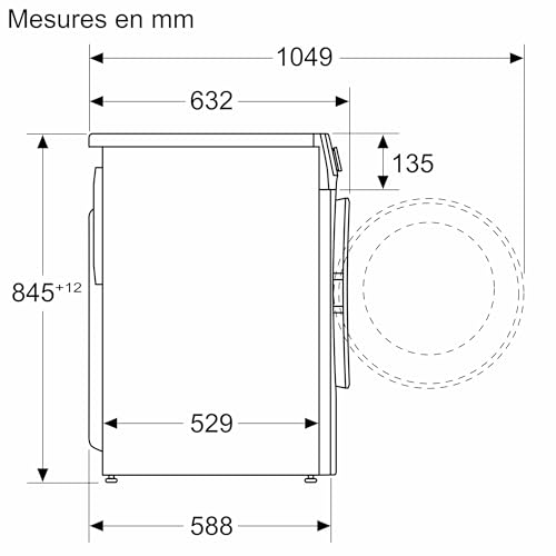 Bosch WGB244A2FR Lave-linge 9kg 1400 trs Série 6