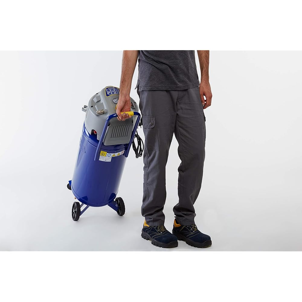 Michelin MVX50/2 Compresseur d'air vertical sans huile cuve 50 L avec manomètre
