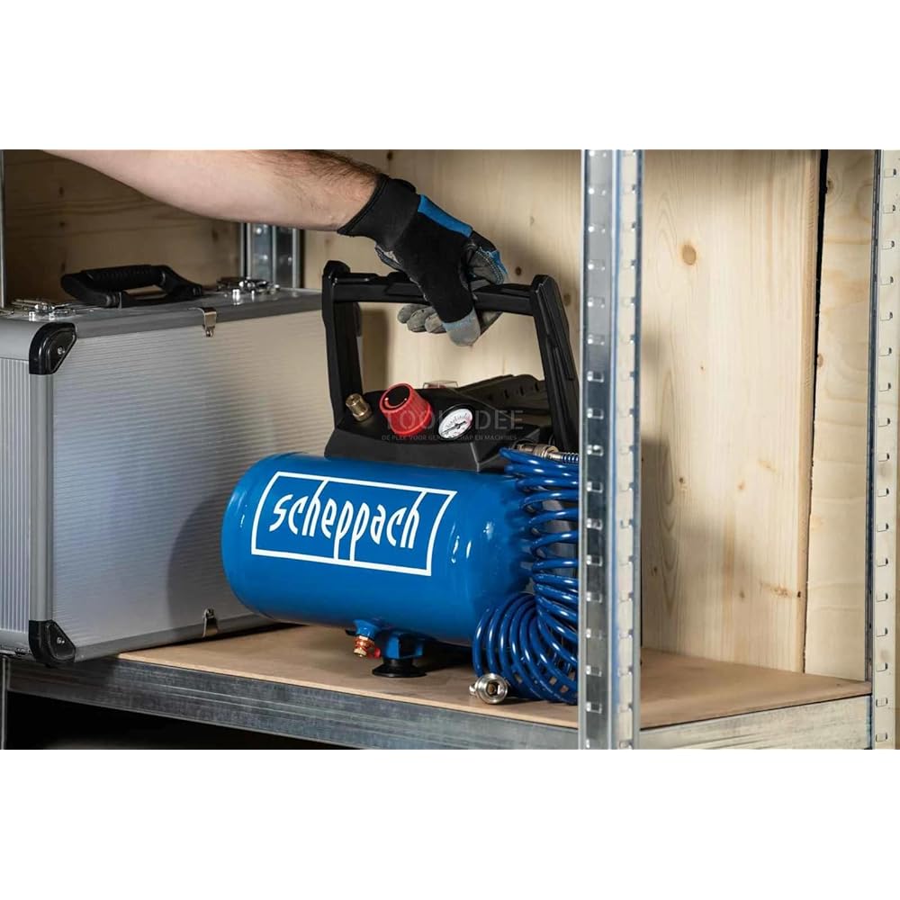 Scheppach Compresseur pneumatique 6L 8 bar
