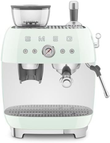 Smeg Machine à café expresso manuelle avec broyeur