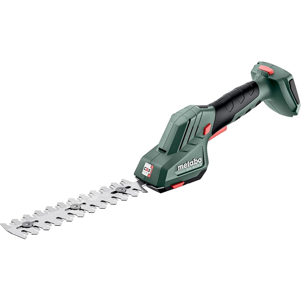 metabo Taille-Herbe, Sculpte-Haies sans Fil 601609850 sans Batterie 1 pc(s), Noir, Medium : Jardin