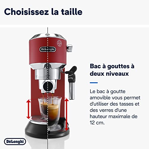 De'Longhi Dedica Style EC685.R Expresso manuelle rouge