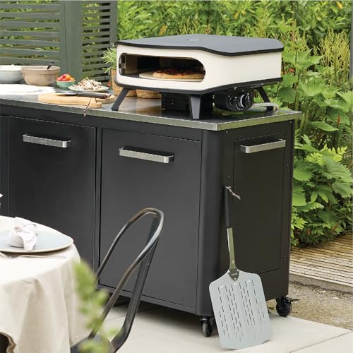 Cozze Four à pizza à gaz avec pierre rotative Ø42.5cm