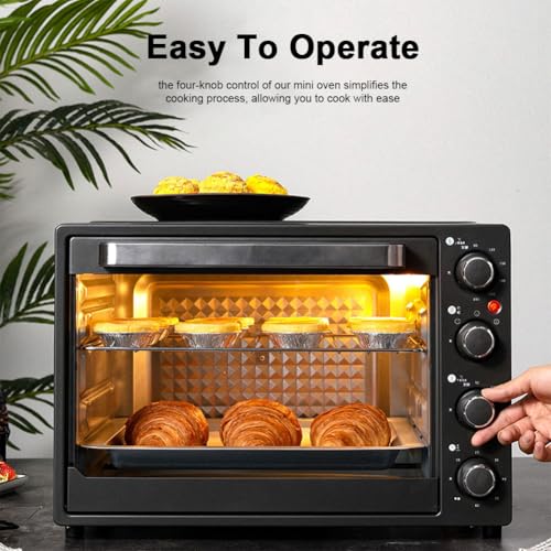 FAcoLL Mini four à pizza commercial 40L, 1500W