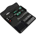 Wera 05135928001 Kraftform Kompakt M 1 Metal, Jeu d’outils, 39 pièces Noir : Bricolage