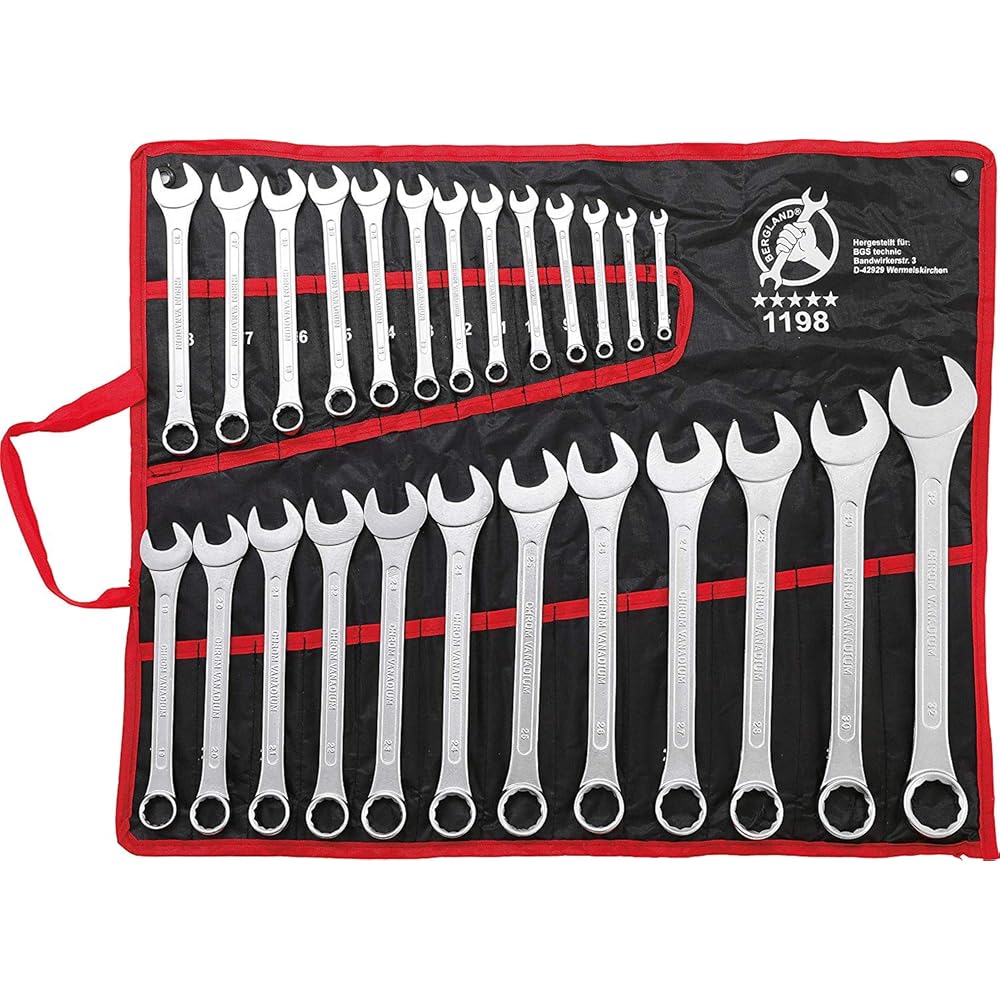 KS TOOLS Coffret de douille 1/4 3/8 1/2-179 pcs & Kraftmann 1198 | Jeu de clés mixtes | 6-32 mm | 25 pièces : Bricolage