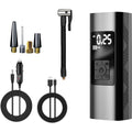 Boyuan Compresseur d'air Portable, Gonfleur de Pneu sans Fil 150 PSI, Batterie Li-ION Rechargeable 6000 mAh, Pompe à air Intelligente pour Pneu de Voiture, Banque d'alimentation SOS : Auto et Moto