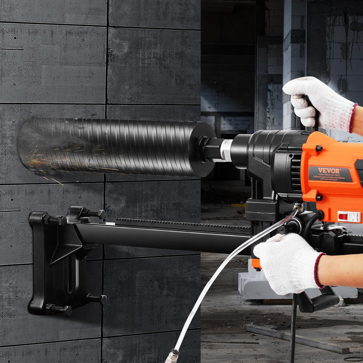 VEVOR Carotteuse à Diamant 3200W Ø 20-250mm