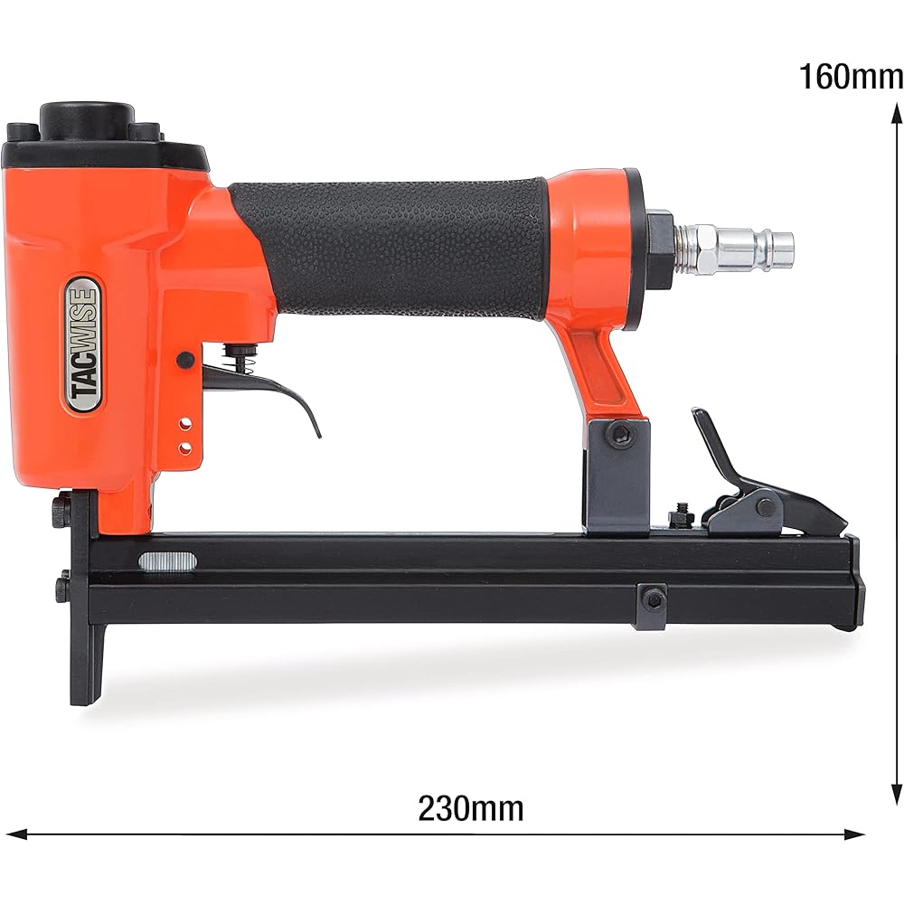 Tacwise A14014V Agrafeuse Pneumatique pour Tapisserie, Utilise les Agrafes de Type 140 / 4 - 14 mm : Bricolage