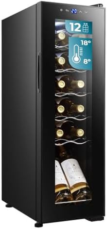 Cecotec Cave à vin Bolero GrandSommelier 2050 Inox 20 bouteilles
