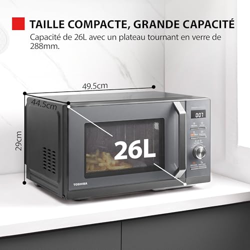 Toshiba MW3-AC26PFI(MG) Micro-ondes combiné 26L