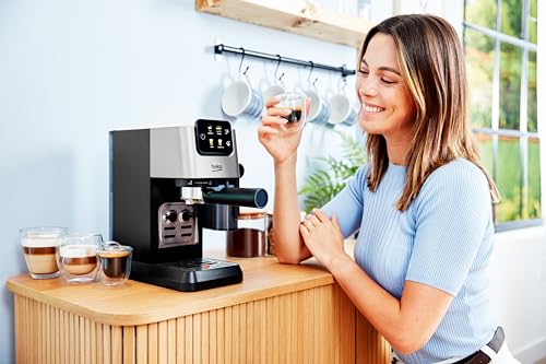 Beko CEP5304X Machine expresso manuelle avec mousseur