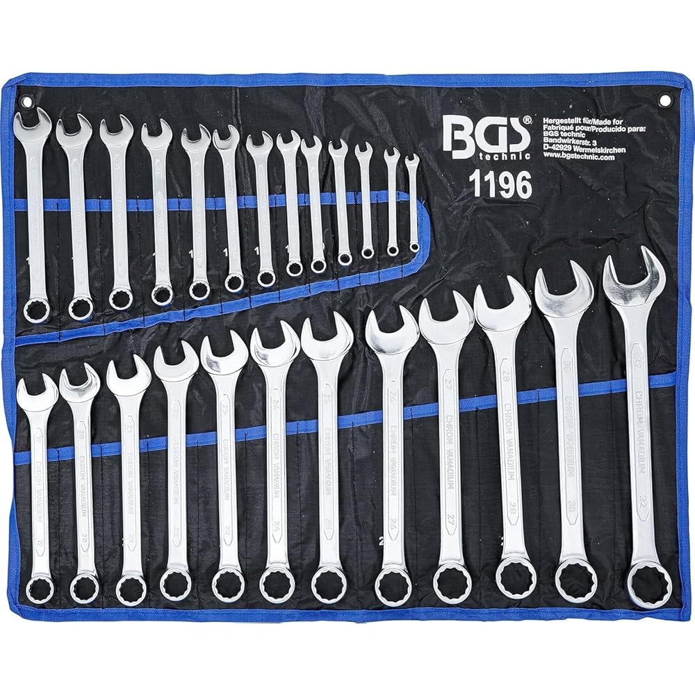 KS Tools 917.0795 - Caisse à Outils Complète en Coffret Douille de 1/4", 3/8" et 1/2" & BGS 1196 | Jeu de clés mixtes | 6-32 mm : Bricolage