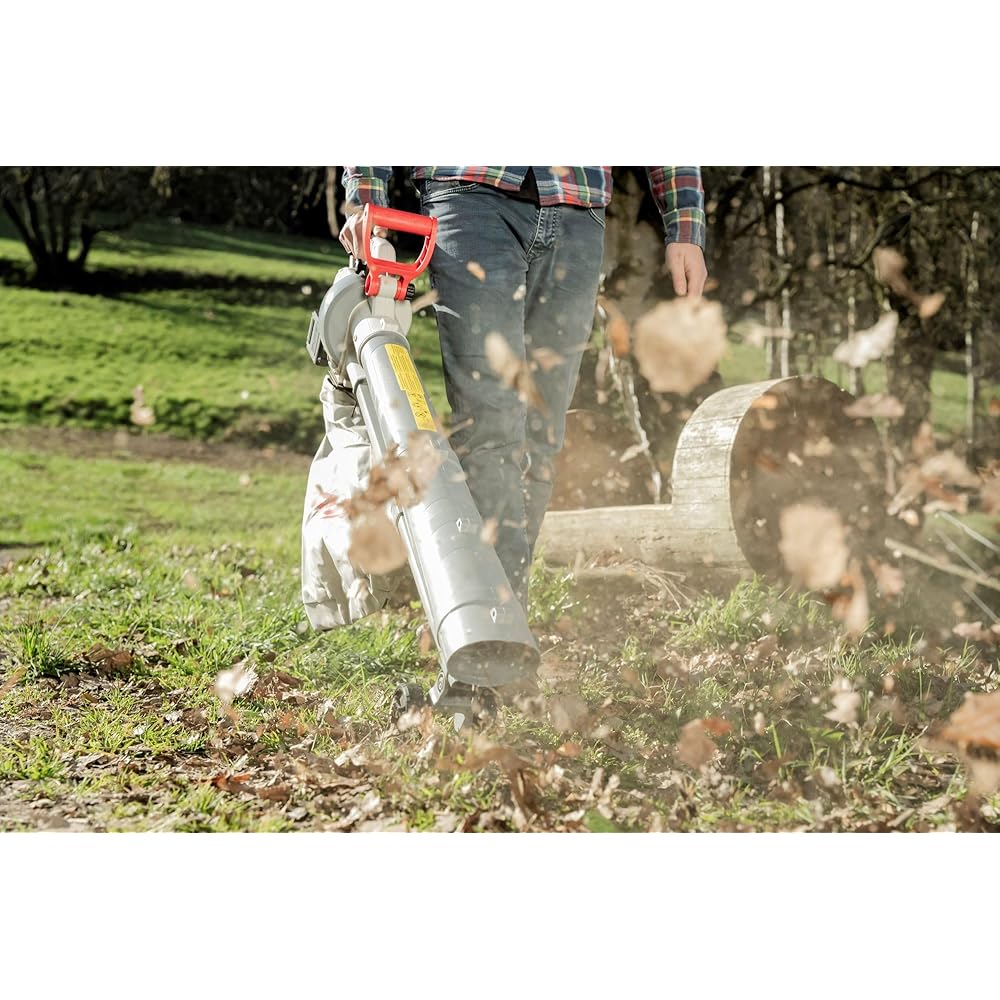IKRA aspirateur souffleur de Feuilles à Batterie 3en1 IALS 2-20 INCL. 2X Batterie & Double Chargeur Rapide : Jardin