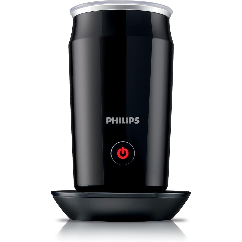 Melkopschuimer Mousseur à lait Philips Milk Twister CA6500/63 Noir avec mousse chaude et froide Taille unique : Cuisine et Maison