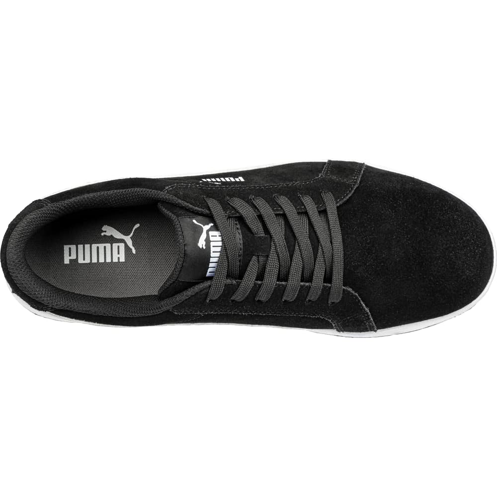 PUMA Safety Iconic Suede Low EH Chaussures de sécurité à bout composite antidérapant pour femme : Mode