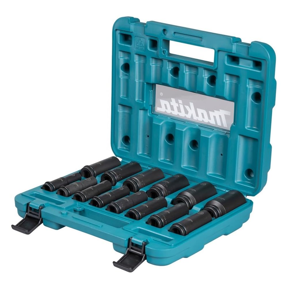 Coffret de 14 douilles Impact Black - MAKITA E-16586 : Bricolage