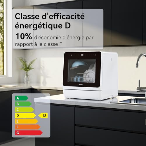 Hermitlux Mini lave-vaisselle de table 5 couverts