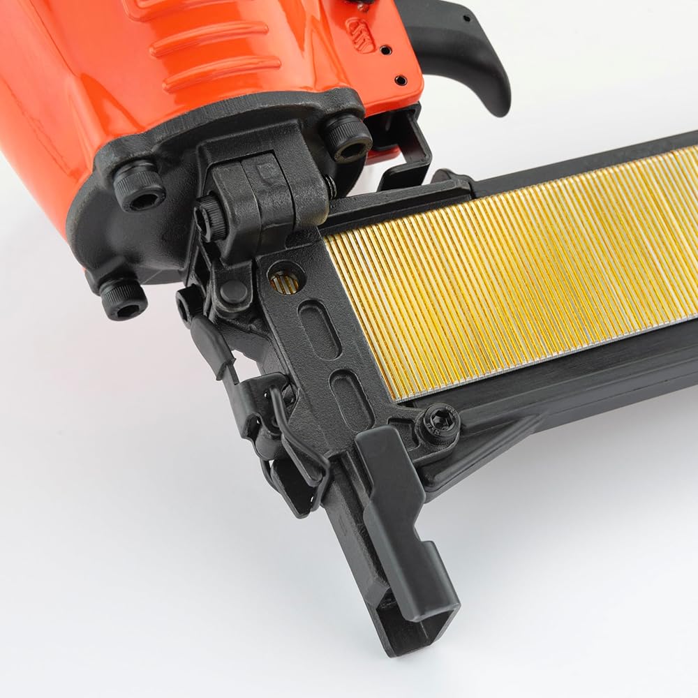 Tacwise 1717 F1450V Agrafeuse Pneumatique Professionnelle, Utilise des Agrafes pour Charpente de Type 14/19-50 mm : Bricolage