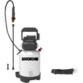WORX Pulvérisateur à Pression de Jardin sans Fil 20V WG829E.9, 5 litres, débit de 25L/h, buse de pulvérisation, Lance Longue, Courroie d'épaule, soupape de sécurité, Livré sans Batterie ni Chargeur : Jardin