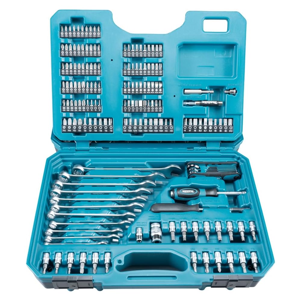 Jeu d'outils (221 pièces) en coffret MAKITA - E10883 : Bricolage