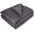 Navaris Couverture Lestée - Couverture Pondérée Relaxante 135x200cm - Contre Insomnie Anxiété - Cocooning - 100% Coton - 4,8kg : Cuisine et Maison