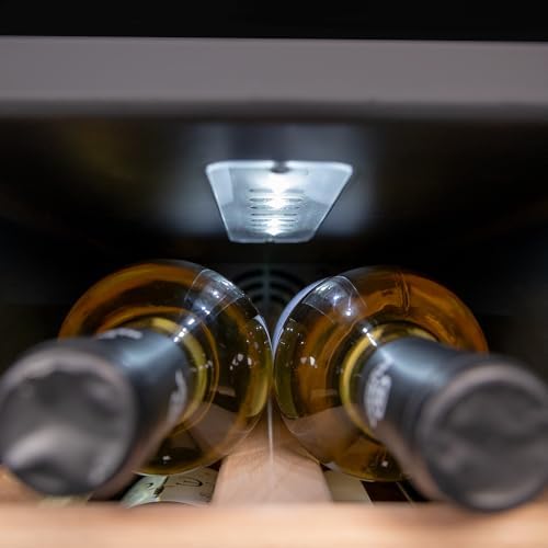 Cecotec Cave à vin Bolero GrandSommelier 2050 Inox 20 bouteilles