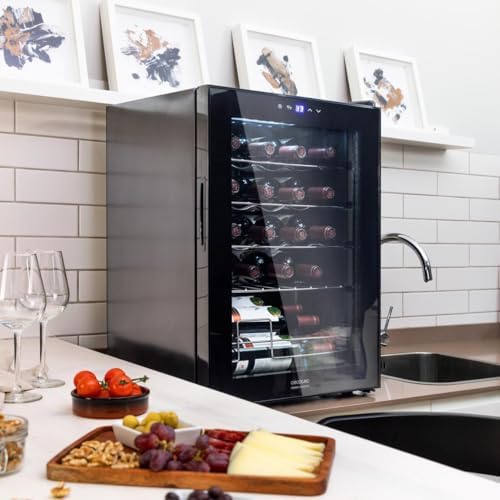 Cecotec Cave à vin Bolero GrandSommelier 2050 Inox 20 bouteilles