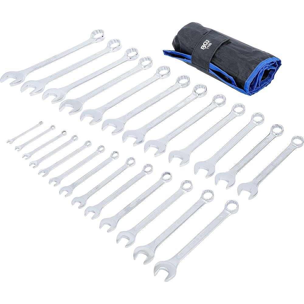 KS Tools 917.0795 - Caisse à Outils Complète en Coffret Douille de 1/4", 3/8" et 1/2" & BGS 1196 | Jeu de clés mixtes | 6-32 mm : Bricolage