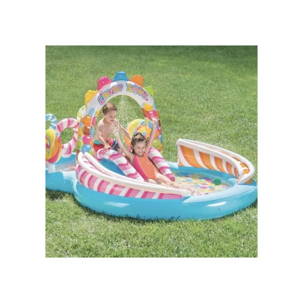 Intex Aire de jeux gonflable Royaume des Bonbons 57149NP