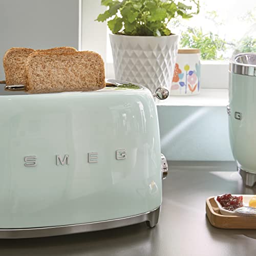 Smeg TSF01PGEU Grille-pain 2 tranches vert