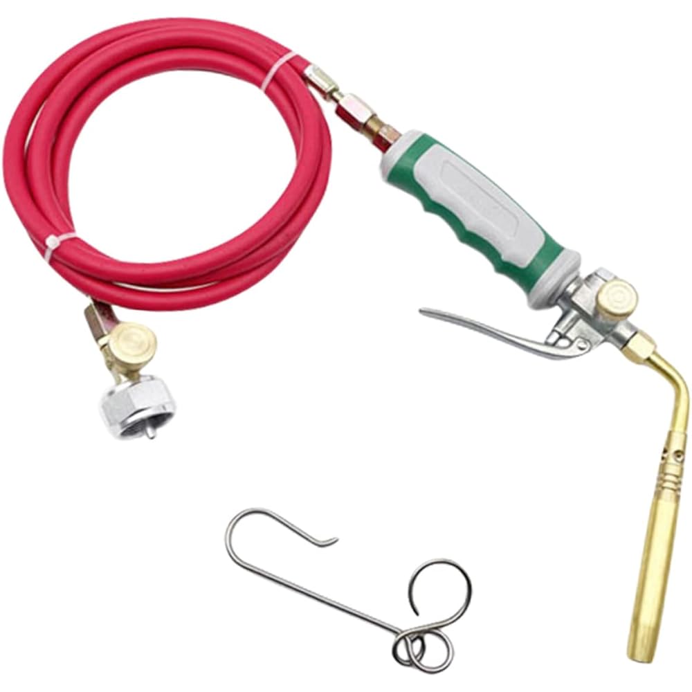 YARNOW -flammes 1 Jeu De Soudage Chalumeau Visite Benzomatique Torche De Gaz Propano Torche Contre Les Mauvaises Tête De Torche Flamme Caoutchouc Brûleur Tuyau : Bricolage