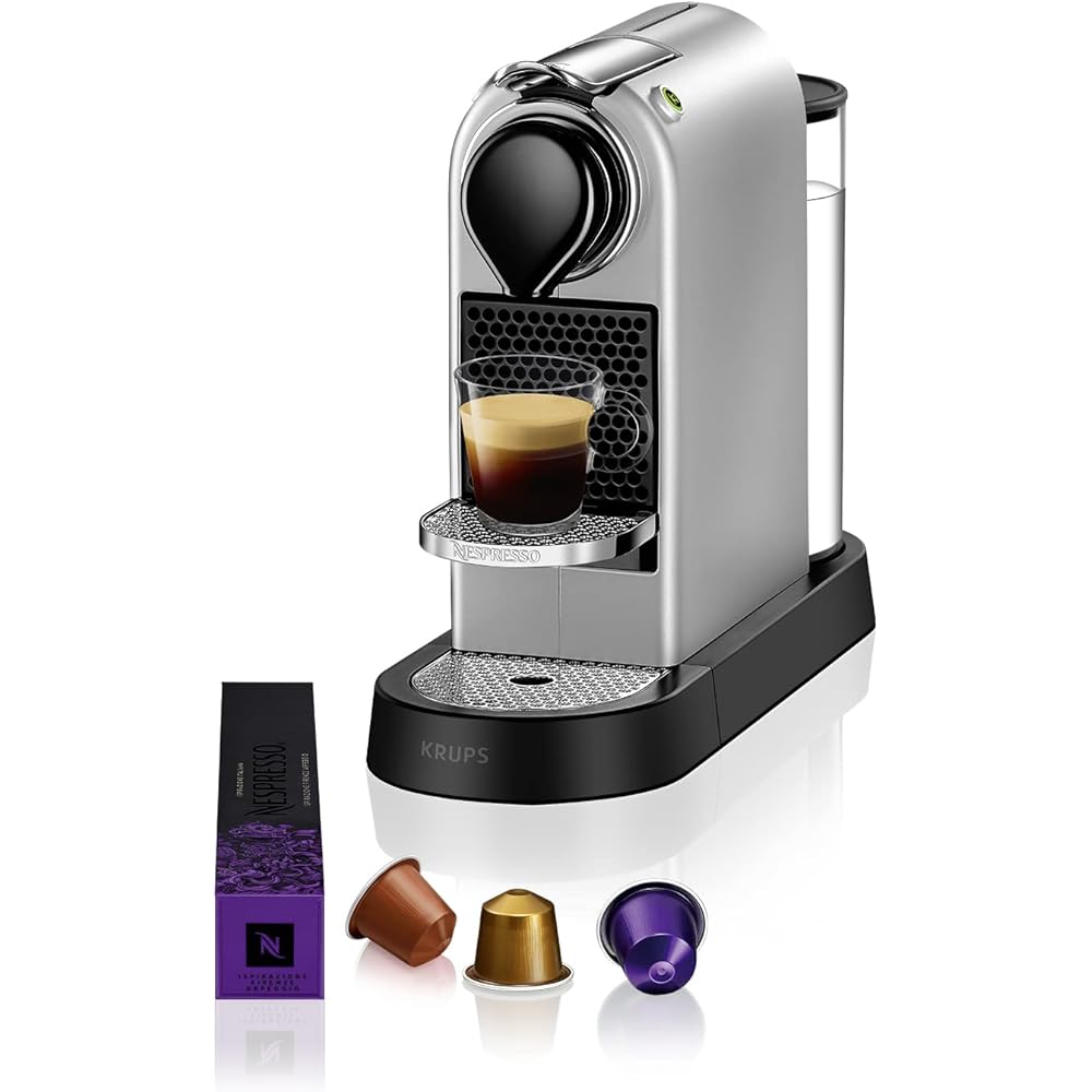 Nespresso Krups Citiz Machine à capsules argent