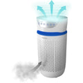 HoMedics Purificateur d’Air Filtres HEPA et Charbon Compact, Assainisseur d'air Portable pour purifier l'air de la maison, des odeurs et des bactéries Mode Nuit silencieux, Option Aromathérapie : Cuisine et Maison