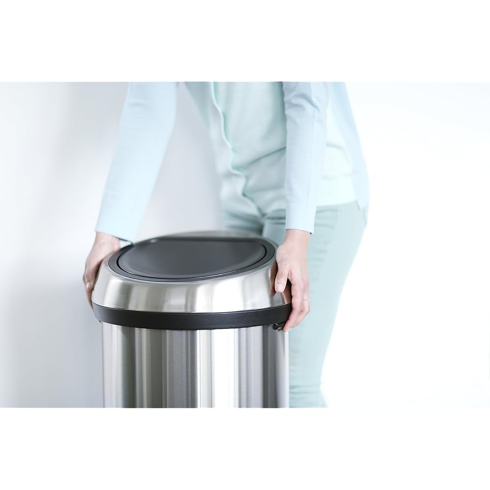Brabantia Touch Bin Poubelle - Inox Acier Mat - 60L : Cuisine et Maison