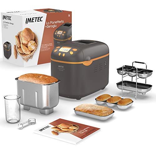 Imetec La Panetteria Zero Glu Machine à pain sans gluten