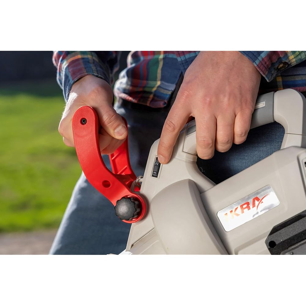 IKRA aspirateur souffleur de Feuilles à Batterie 3en1 IALS 2-20 INCL. 2X Batterie & Double Chargeur Rapide : Jardin