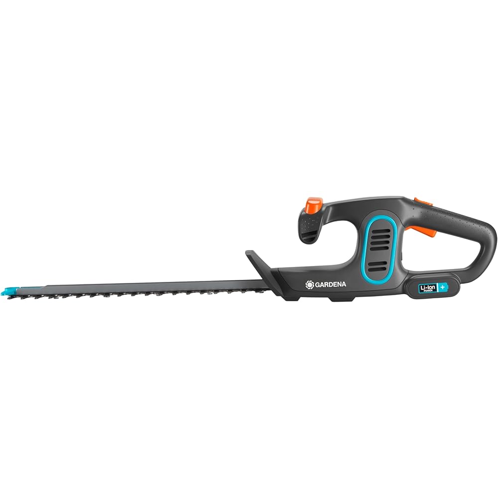 Gardena Taille-Haies EasyCut Li : Taille-buissons avec Batterie puissante de 14,4 V Li-ION, poignée ErgoTec et butée d'arrêt (9836-20) : Bricolage