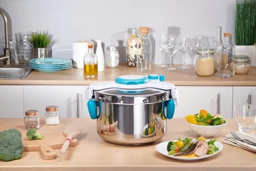 SEB ClipsoMinut'Easy Cocotte-minute 6L, bleu